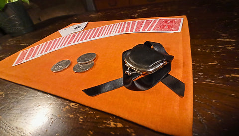 Mamma-Jowi Travel Mat – Handcrafted Elegance for Close-Up Magic