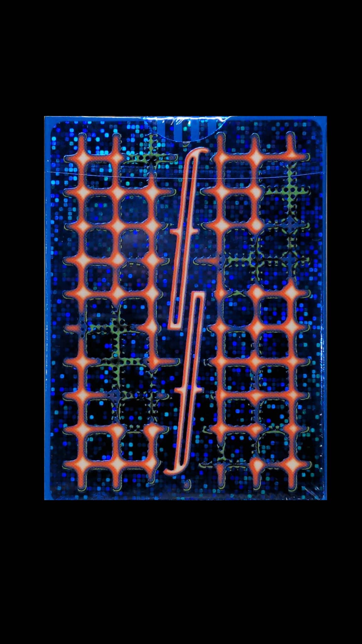 Fontaine Cards - blue grid