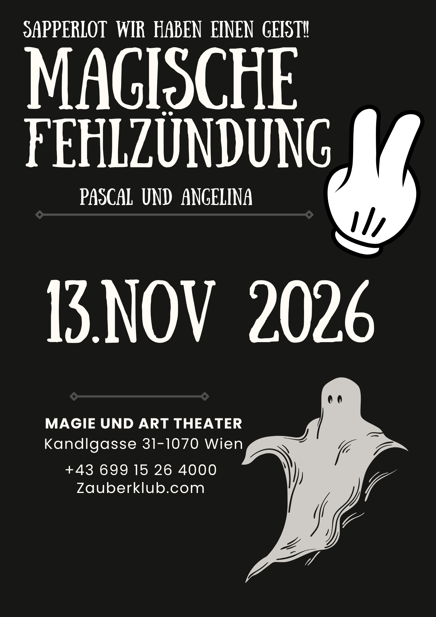 13.NOV 2026  Zaubershow / im 7 Bezirk / MFZ2
