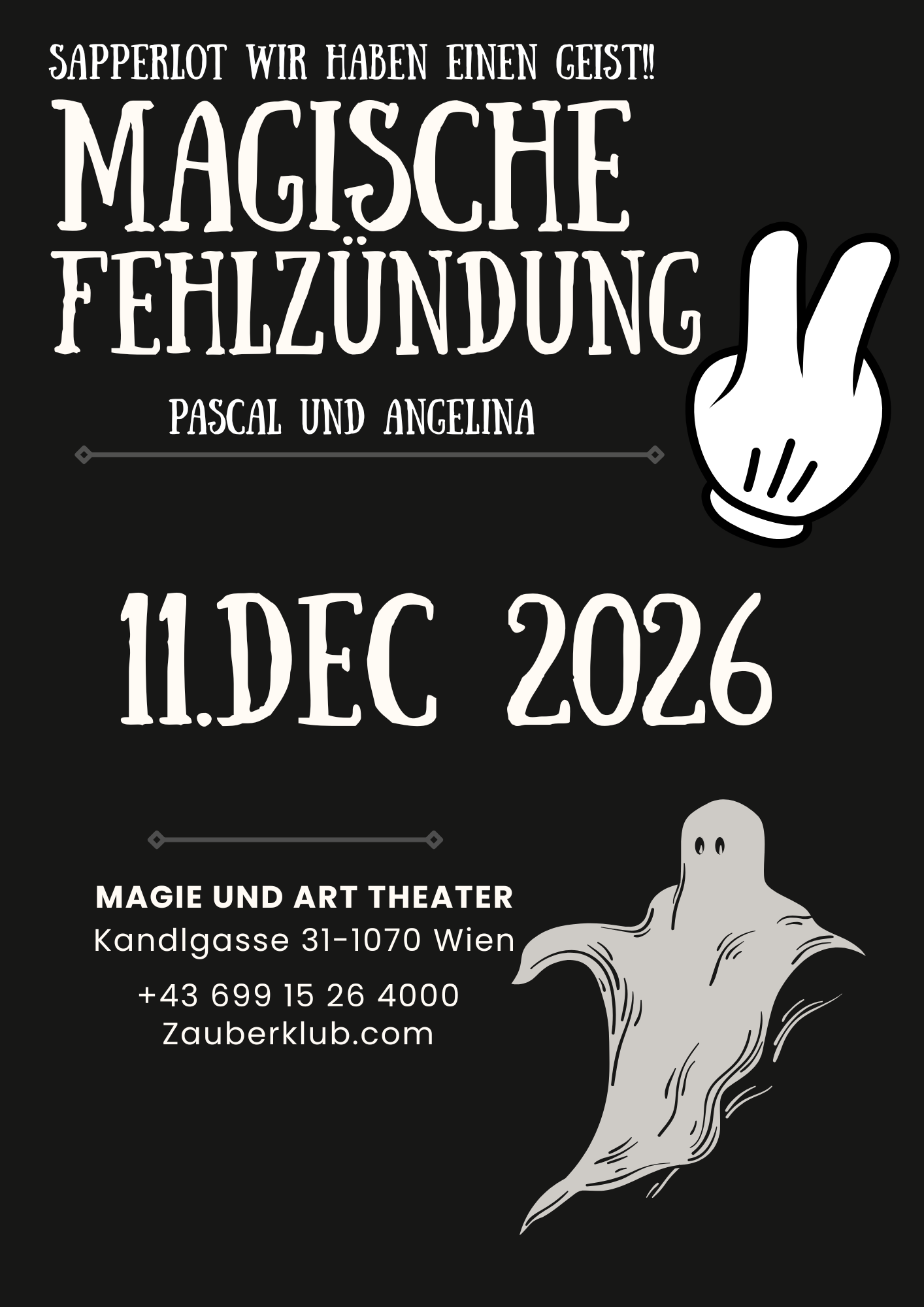 11.Dec 2026  Zaubershow / im 7 Bezirk / MFZ2